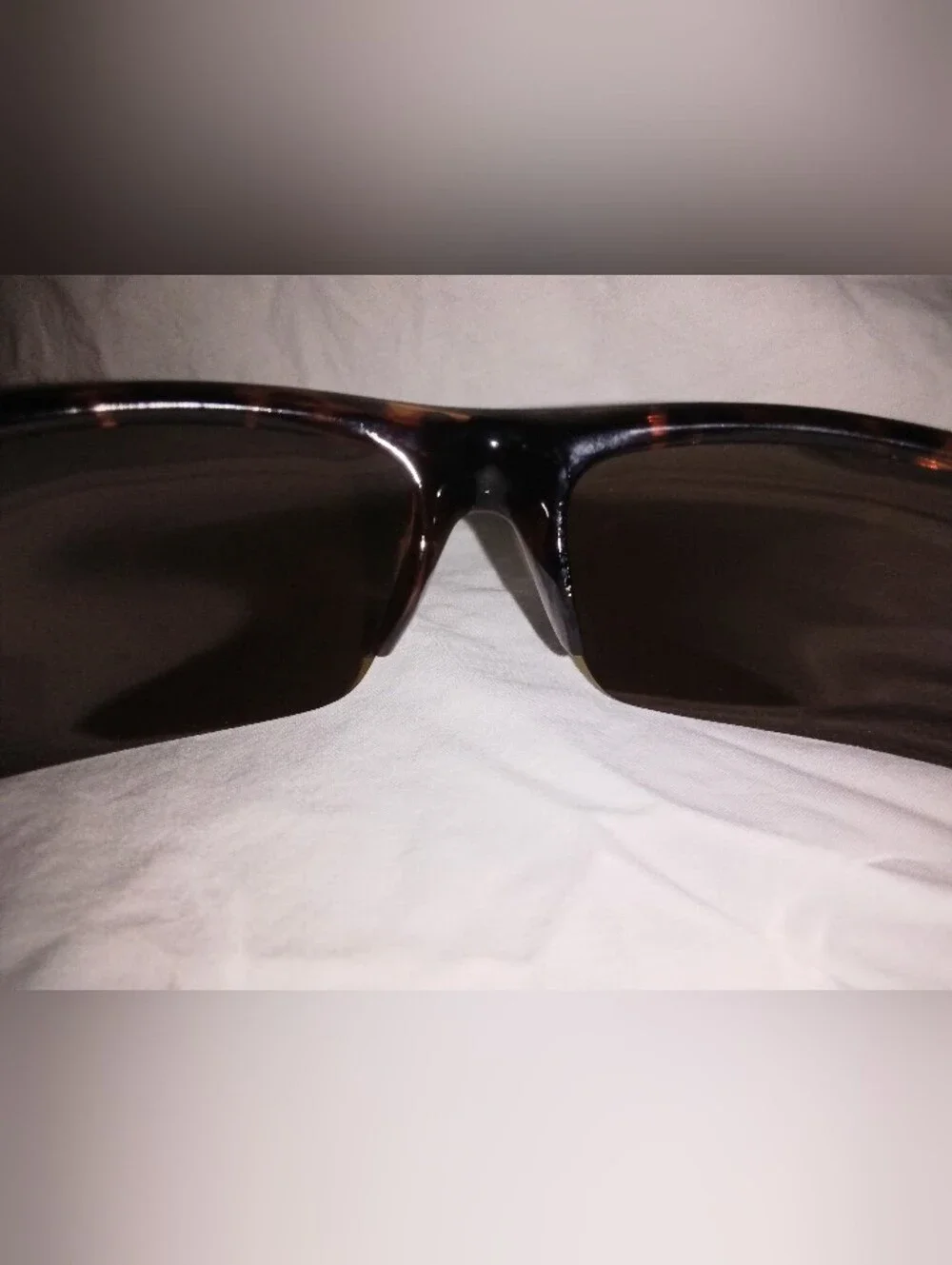 Berkley Sunglasses Brown Reflective Lens With Tortoise Shell Frame